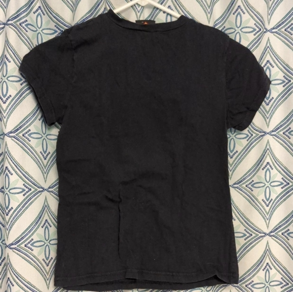 SOLD small women's super man Y2K super cute baby tee tag worn off - Picture 2 of 5